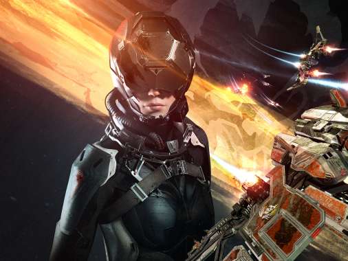 EVE: Valkyrie Mvil Horizontal fondo de escritorio