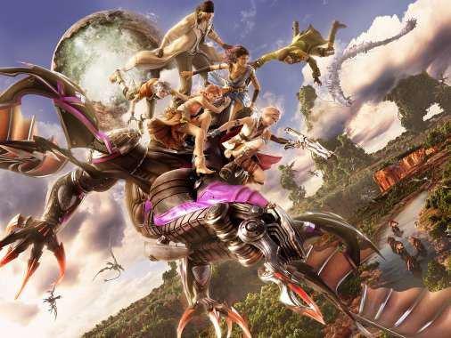 Final Fantasy XIII Mvil Horizontal fondo de escritorio