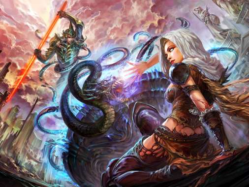 Forsaken World: Storms of War Mvil Horizontal fondo de escritorio