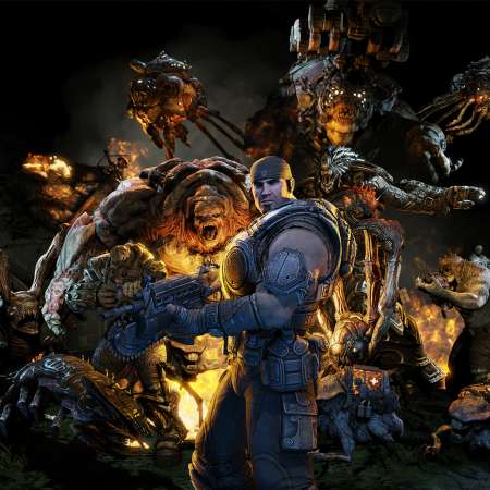 Gears of War 3 Mvil Horizontal fondo de escritorio