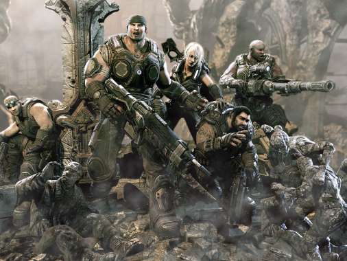 Gears of War 3 Mvil Horizontal fondo de escritorio