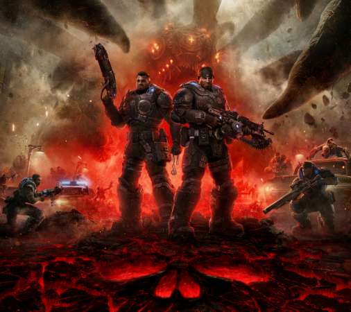 Gears of War: E-Day M�vil Horizontal fondo de escritorio