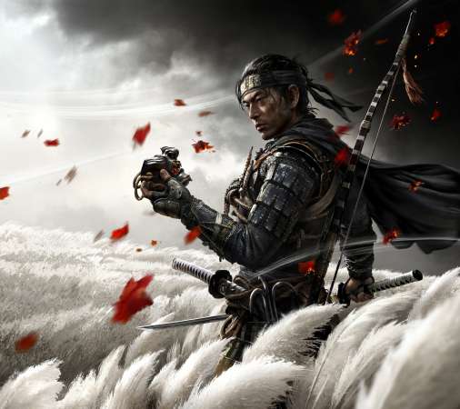 Ghost of Tsushima Mvil Horizontal fondo de escritorio