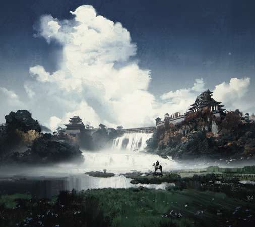 Ghost of Tsushima Mvil Horizontal fondo de escritorio