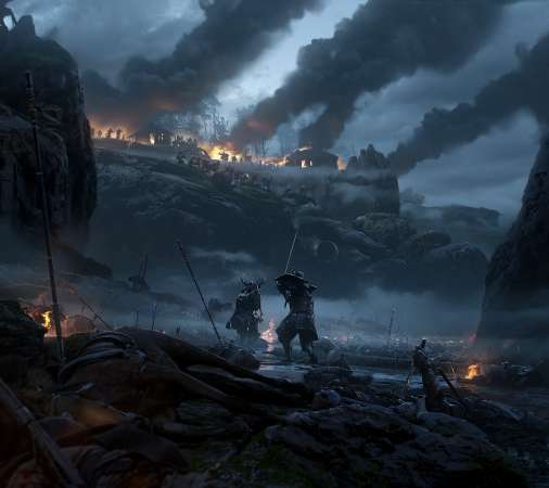 Ghost of Tsushima Mvil Horizontal fondo de escritorio