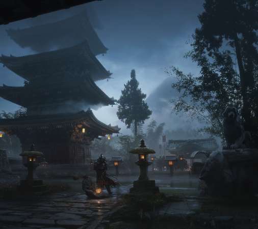 Ghost of Tsushima Mvil Horizontal fondo de escritorio