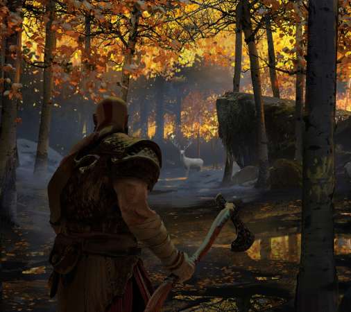 God of War 2017 Mvil Horizontal fondo de escritorio