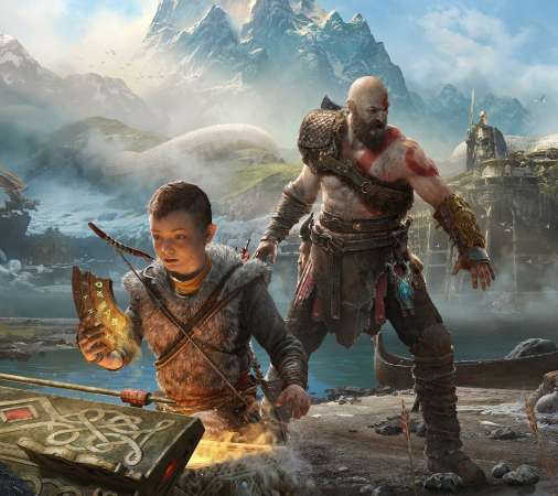 God of War 2017 Mvil Horizontal fondo de escritorio