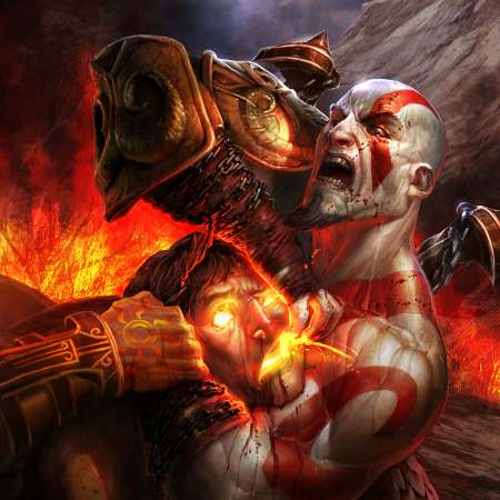 God of War 3 Mvil Horizontal fondo de escritorio