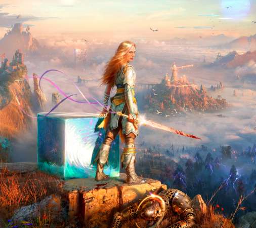 God of War: Laufey M�vil Horizontal fondo de escritorio