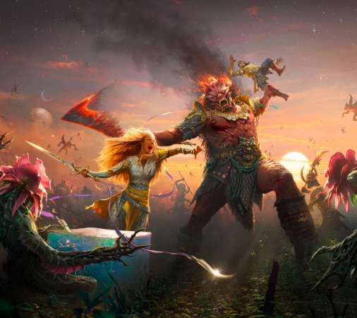 God of War: Laufey M�vil Horizontal fondo de escritorio