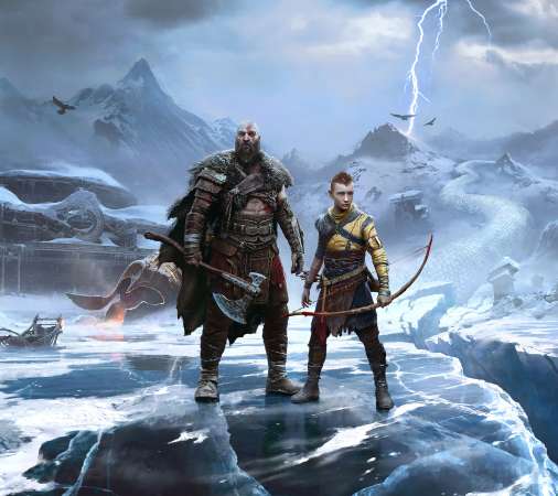 God of War: Ragnarok Mvil Horizontal fondo de escritorio