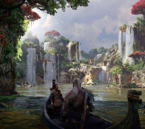 God of War: Ragnarok Mvil Horizontal fondo de escritorio