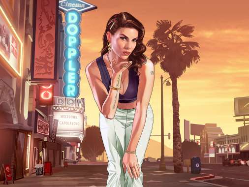 Grand Theft Auto 5 Mvil Horizontal fondo de escritorio