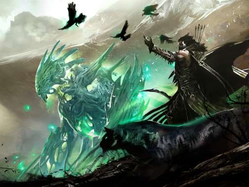 Guild Wars 2 Mvil Horizontal fondo de escritorio