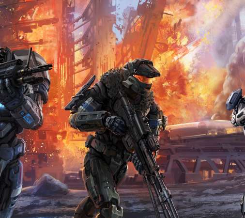 Halo Loot Crate Mvil Horizontal fondo de escritorio