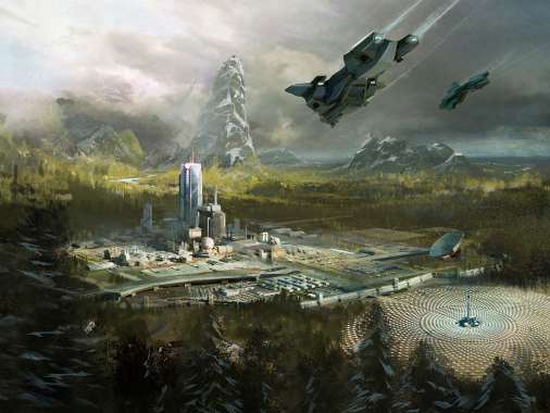 Halo: The Fall of Reach - Animated Series Mvil Horizontal fondo de escritorio