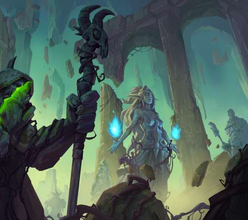 Hearthstone: Ashes of Outland Mvil Horizontal fondo de escritorio