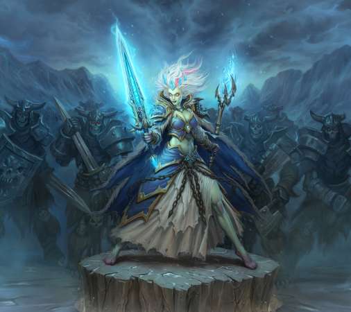 Hearthstone: Heroes of Warcraft - Knights of the Frozen Throne Mvil Horizontal fondo de escritorio