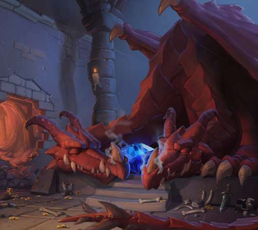 Hearthstone: Heroes of Warcraft - Kobolds & Catacombs Mvil Horizontal fondo de escritorio