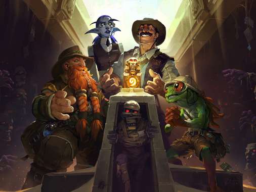 Hearthstone: Heroes of Warcraft - The League of Explorers Mvil Horizontal fondo de escritorio