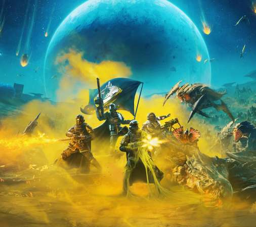 Helldivers 2 Móvil Horizontal fondo de escritorio