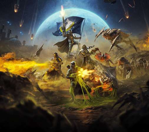 Helldivers 2 Móvil Horizontal fondo de escritorio