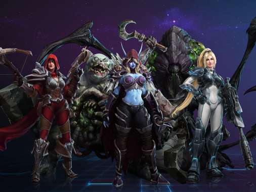 Heroes of the Storm Mvil Horizontal fondo de escritorio