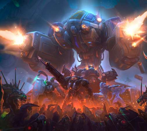 Heroes of the Storm Mvil Horizontal fondo de escritorio