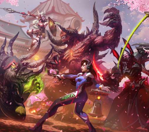 Heroes of the Storm Mvil Horizontal fondo de escritorio