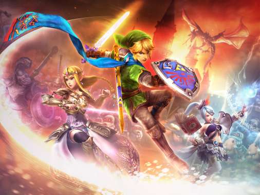 Hyrule Warriors Móvil Horizontal fondo de escritorio