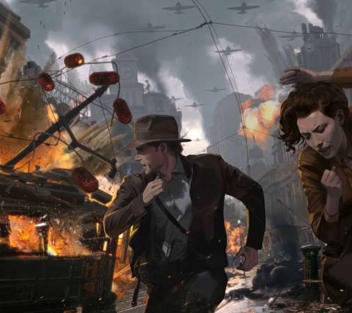 Indiana Jones and the Great Circle Mvil Horizontal fondo de escritorio