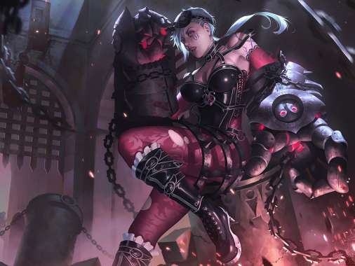 League of Legends fan art Mvil Horizontal fondo de escritorio