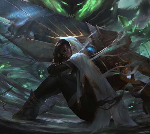 League of Legends fan art Mvil Horizontal fondo de escritorio