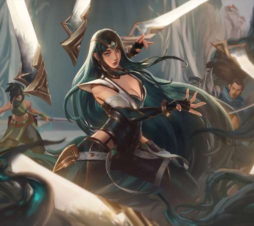 League of Legends fan art Mvil Horizontal fondo de escritorio