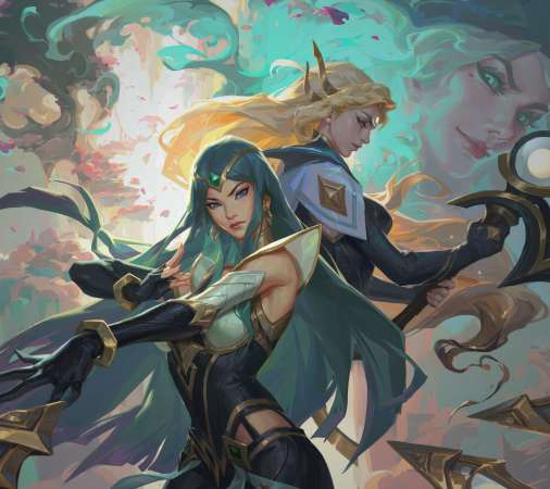 League of Legends fan art M�vil Horizontal fondo de escritorio