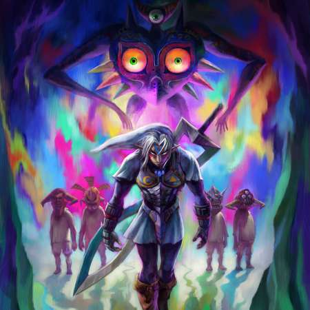 Legend of Zelda: Majora's Mask Mvil Horizontal fondo de escritorio