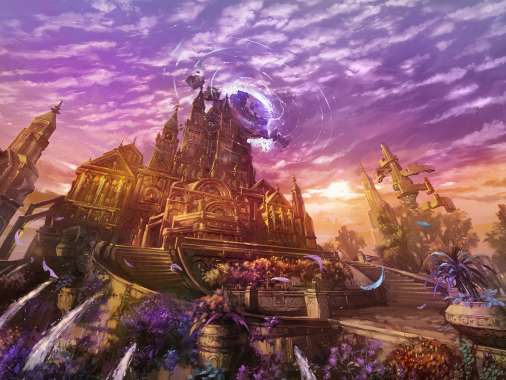 Lineage 2: Goddes of Destruction Mvil Horizontal fondo de escritorio