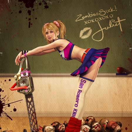 Lollipop Chainsaw Mvil Horizontal fondo de escritorio