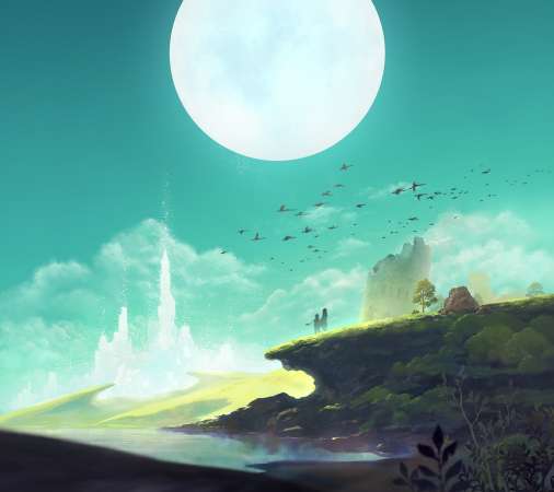 Lost Sphear Mvil Horizontal fondo de escritorio