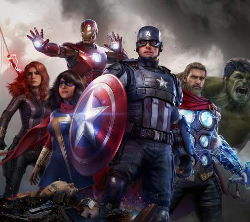 Marvel's Avengers Mvil Horizontal fondo de escritorio