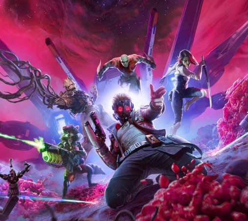 Marvel's Guardians of the Galaxy Mvil Horizontal fondo de escritorio