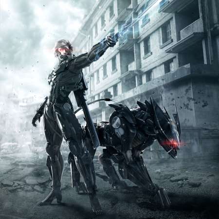 Metal Gear Rising: Revengeance Mvil Horizontal fondo de escritorio