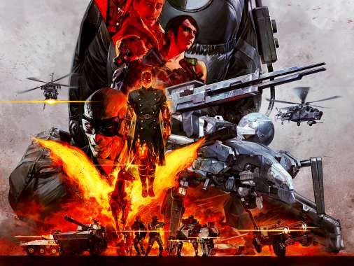 Metal Gear Solid 5: The Phantom Pain Mvil Horizontal fondo de escritorio