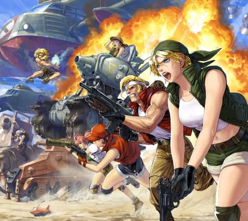 Metal Slug Attack Reloaded Mobile Horizontal fond d'cran