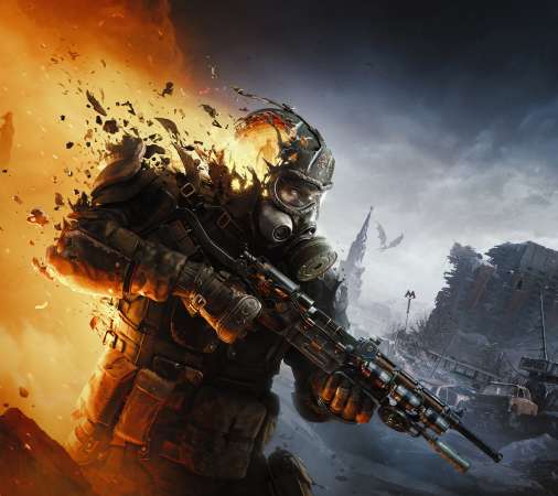 Metro 2039 M�vil Horizontal fondo de escritorio