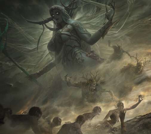 Mistfall Hunter M�vil Horizontal fondo de escritorio