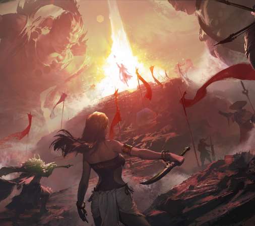 Naraka: Bladepoint Mvil Horizontal fondo de escritorio