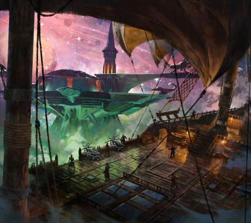 Neverwinter: Adventures in Wildspace Handy Horizontal Hintergrundbild