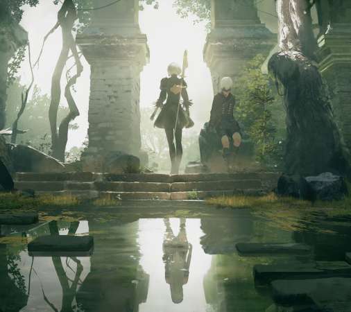 Nier Automata Mvil Horizontal fondo de escritorio